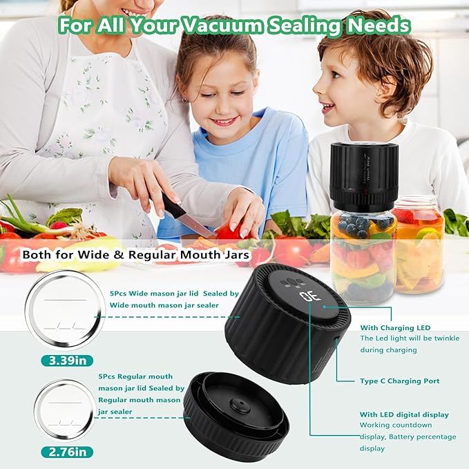 Mason Jar Vacuum Sealer